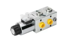 Solenoid controlled 4/2 directional control valve R3/8