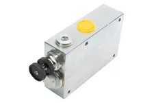 Pressure compensated flow rate control valve R1", 350bar