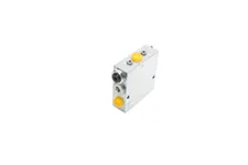 Flow diversion valve R3/4" max 350 bar, end position comp