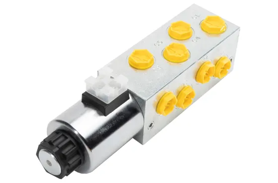 Solenoid controlled 12/2 directional control valve R1/2