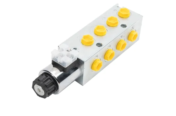 Solenoid controlled 12/2 directional valve R3/8&amp;quot;