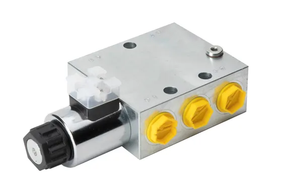 Sähköohj 4/2-kelluntaventt. R1/2", 12VDC