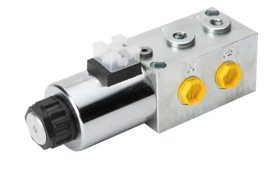 Solenoid controlled 4/2 directional control valve R3/4