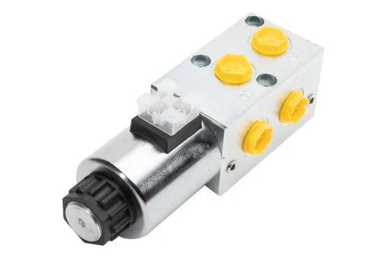 Sähköohj. 6/2-suuntaventt. R3/4", 24VDC, 350 bar