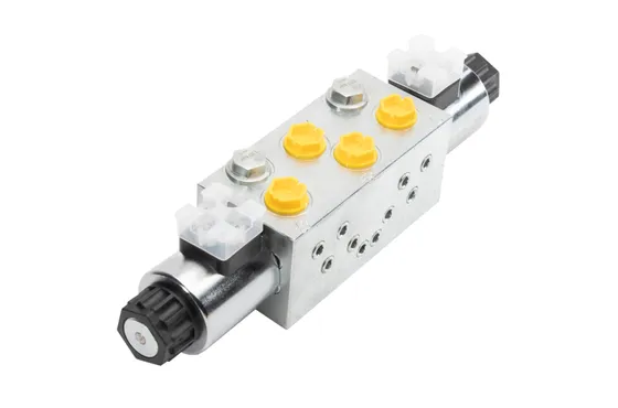 Solenoid cont. 8/3 directional cont. valve R3/8" pres.control