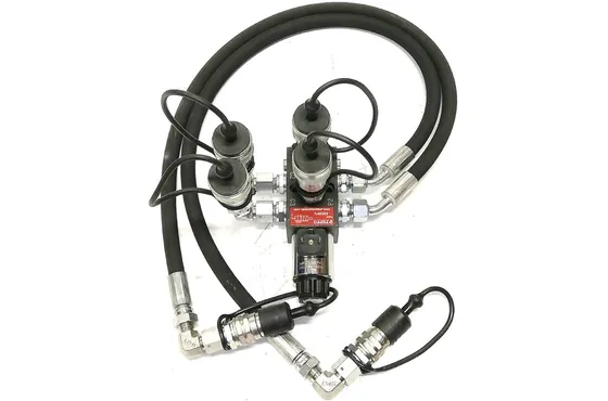 Extra hydraulic kit 1-block R3/8",incl. hoses+fitt.