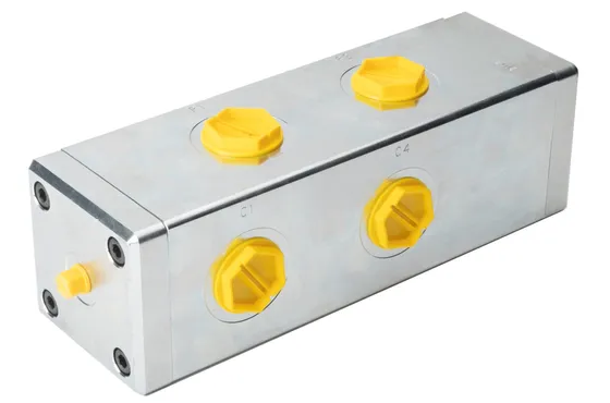 Pressure controlled 6/2 directional control valve R1"