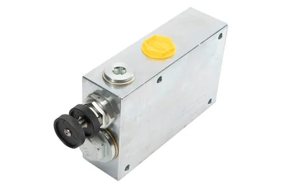 Pressure compensated flow rate control valve R1", 350bar