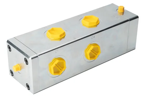 Pressure controlled 6/2 directional control valve R1"