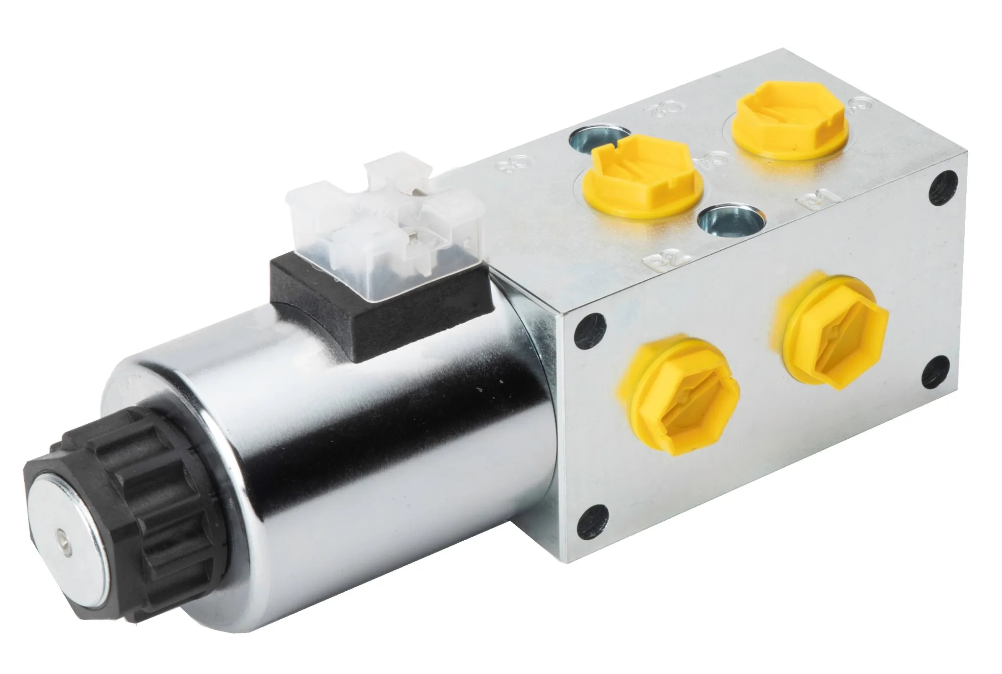 Sähköohj. 6/2-suuntaventt. R1/2",12VDC,sarjaan kytk.