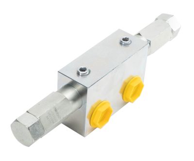 Kaksoispaineenrajoitusventt. R3/4", imuventtiileillä