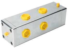 Paineohjattu 6/2-suuntaventt. R1", jousipalautteinen