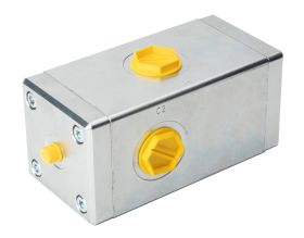Paineohjattu 3/2-suunventt. R1", paine/paine