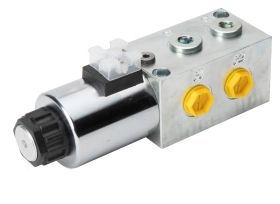 Sähköohj 4/2-suuntaventt. R1/2", 24VDC